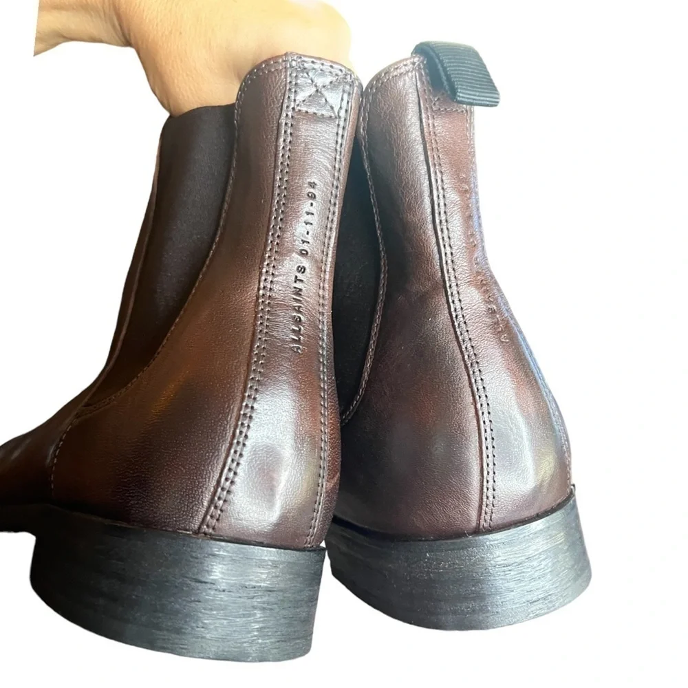 New ▶️ AllSaints ◀️ Jesiah Pull On Leather Boots